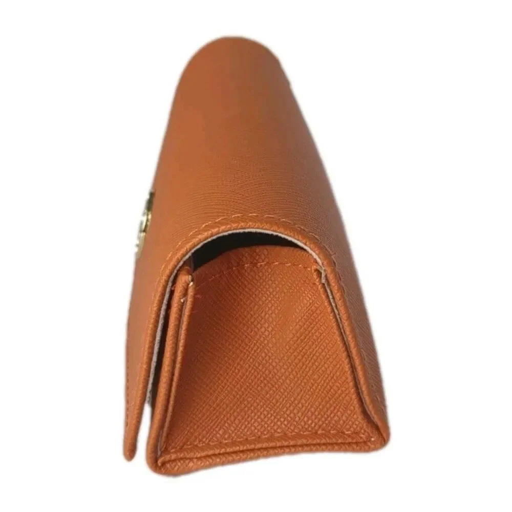 Tory Burch Authentic Eyewear Eyeglasses Sunglasses Case Logo Orange